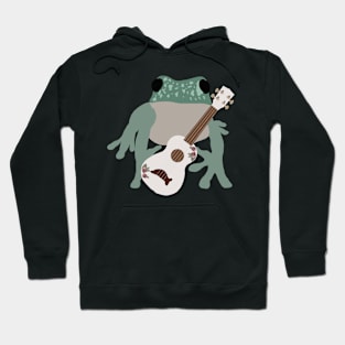 Frog with Ukelele Hoodie